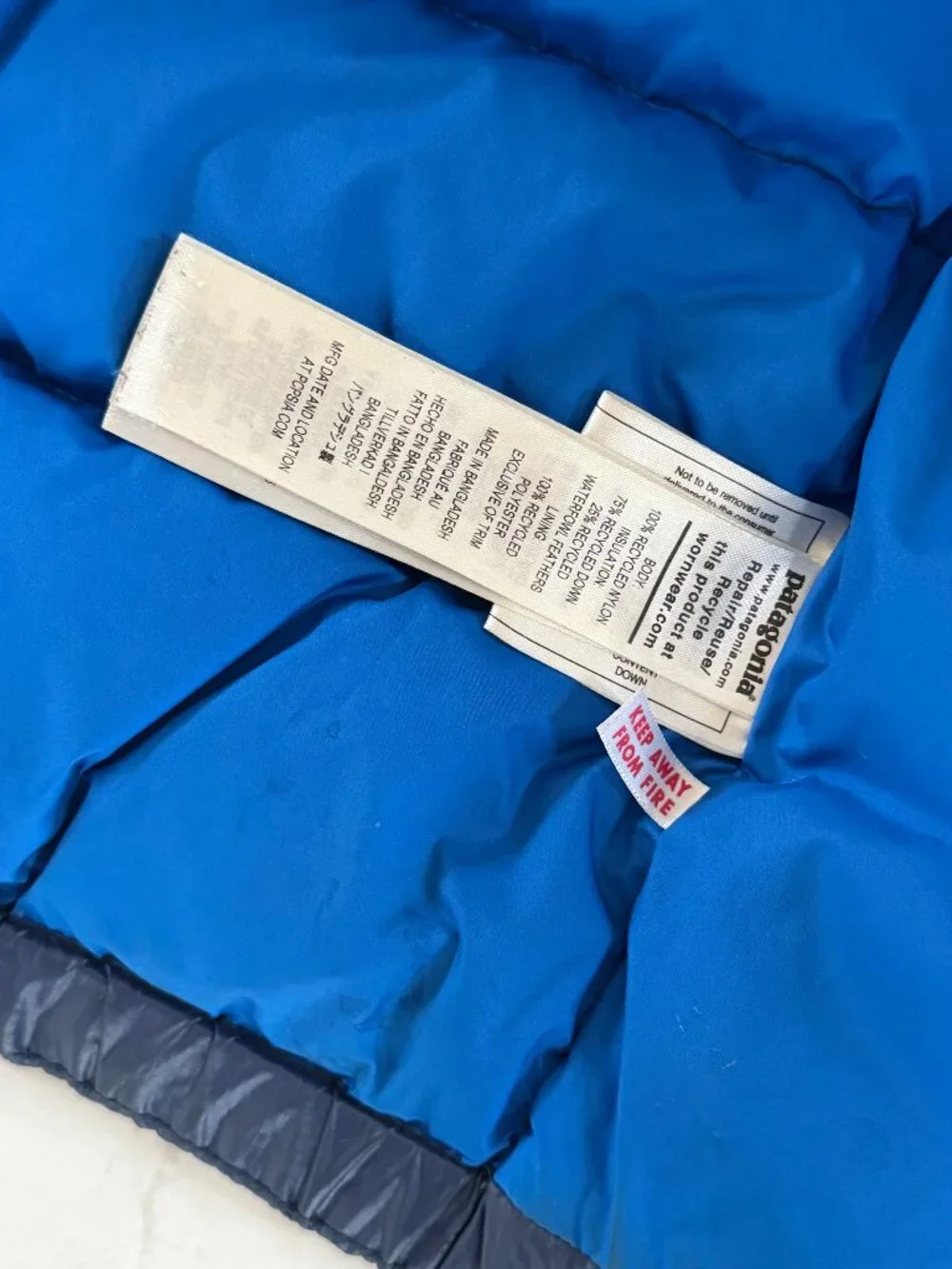 Patagonia Baby Hi-Loft Down Sweater Hoody